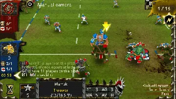 Blood Bowl (EU) screen shot game playing